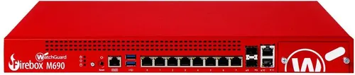 WatchGuard Firebox M690 - Netzwerksicherheit auf höchstem Niveau - Die WatchGuard Firebox M690 bietet fortschrittliche Sicherheitsfunktionen für Unternehmensnetzwerke. Ideal für den professionellen Einsatz mit ausgezeichneter Performance und umfassendem Schutz.