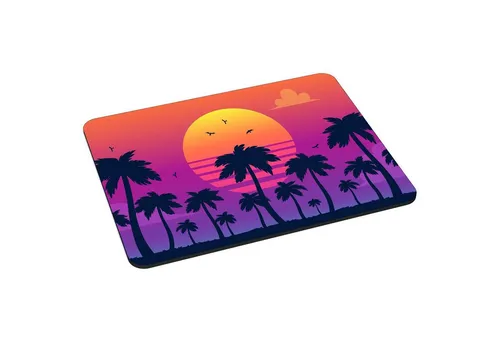 PEDEA Gaming Mauspad 22 cm x 18 cm mit Motiv (Größe L), mit vernähten Rändern und Rutschfester Unterseite