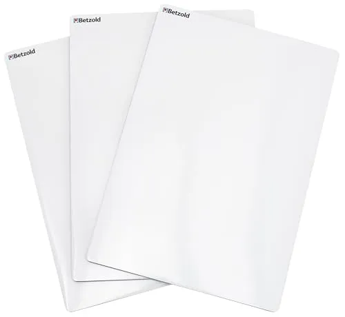 Betzold Mini Whiteboard Set - Magnetfähige Tafel - Praktisches Mini Whiteboard Set für den Schulunterricht. Wiederbeschreibbar und magnethaftend, ideal für Stationen und aktive Schülerbeteiligung. Erhältlich in verschiedenen Größen für vielseitige Anwendungen.