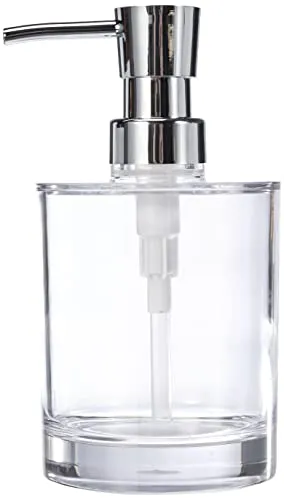 RIDDER 2002500 Seifenspender Windows transparent, ca. 9 x 9 x 15, cm