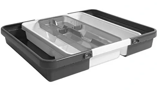 Ausziehbarer Besteckkasten 31,7-55 cm