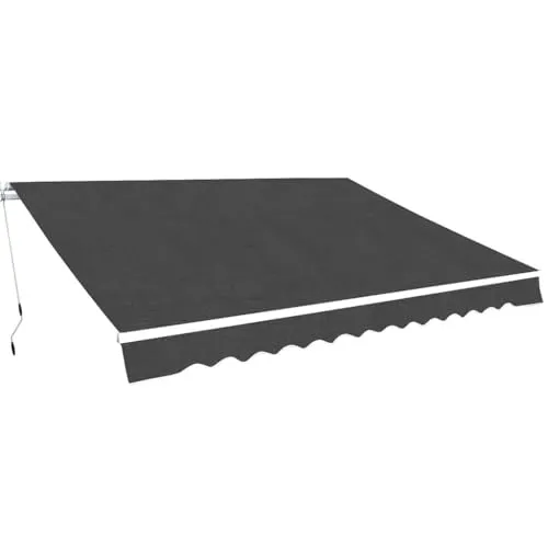 Produktbild vidaXL Gelenkarmmarkise 450cm Anthrazit