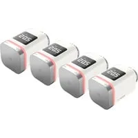 Smart Home Heizkörper-Thermostat II 4er Pack – Heizkörperthermostat für modernes Wohnen - Steuern Sie Ihre Heizung smart! Kompatibel mit Alexa, Apple Home und Google Home. Einfache Installation und Funkverbindung für höchsten Komfort.