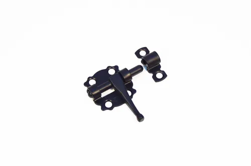 Möbelriegel Türriegel Torriegel Schubriegel Torschieber Bolzenriegel Schwarz, 30mm