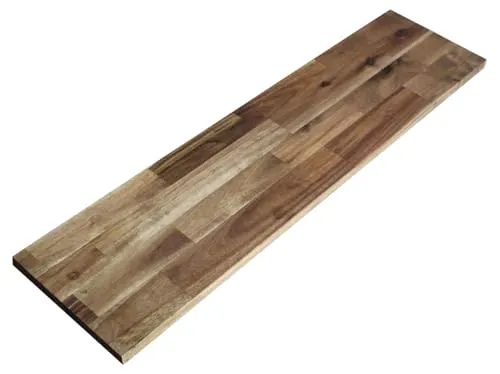 Primaster Leimholz Akazie 80 x 20 cm x 18 mm Leimholz