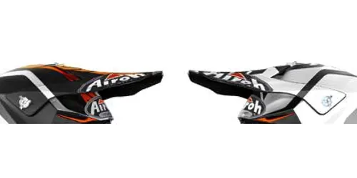 Airoh Twist Peak Great Orange Matt - Motorradhelm - Stylischer Motorradhelm in leuchtendem Orange, gefertigt aus robustem Polyester. Ideal für sicheres Fahren und hohen Tragekomfort.