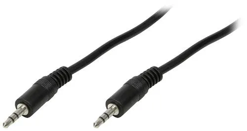 LogiLink CA1052 Klinke Audio Anschlusskabel 5.00m Schwarz (matt)