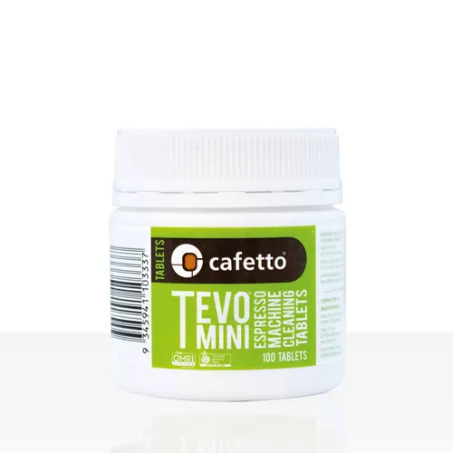 Cafetto Tevo Mini Reinigungstabletten für Espressomaschinen 100 x 1,5g