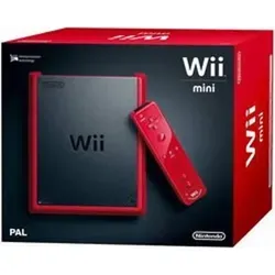 Nintendo Wii Mini Rot mit Remote Plus und Nunchuk