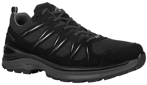 LOWA Halbschuh INNOX EVO II GTX blau/grau 48.5 - Wasserdichte Wanderschuhe mit atmungsaktivem GORE-TEX-Futter, ideal für Tageswanderungen und Outdoor-Aktivitäten.