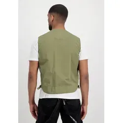 Alpha Industries Military Vest Herren, olivegrün, Größe L von Alpha Industries