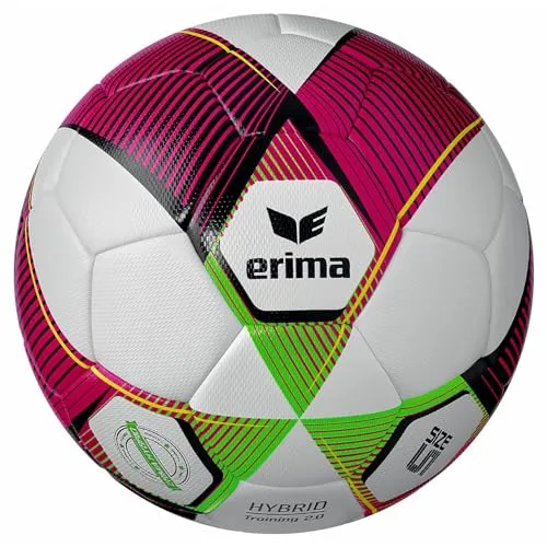 Erima Hybrid Training 2.0 Fußball, rot/Green Gecko von ERIMA