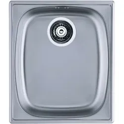 Alveus Basic Edelstahl-Spüle 38x44 cm