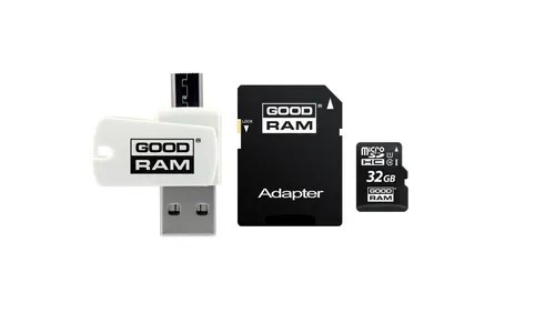 Karta pamięci z adapterem i czytnikiem kart GoodRam All in one M1A4-0320R12 (32G