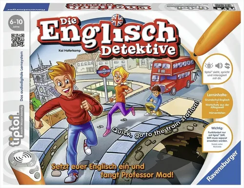 GW0951 tiptoi Spiel Die Englisch-Detektive