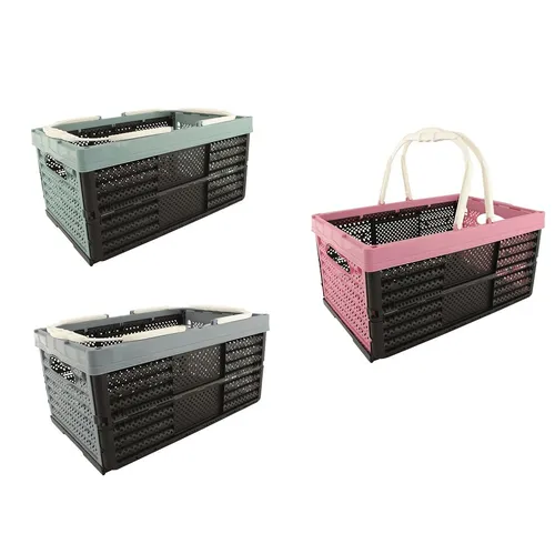 Klapp Einkaufskorb Einkaufstasche 16 Liter, 40 x 26 x 20 cm  Kiste Korb Klappbox
