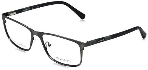 Gant Brille GA3280 008 58 Herren Gunmetal - Brillenfassung für Herren in stilvollem Gunmetal, mit praktischem Federscharnier und geliefert im Original-Etui – ideal für jeden Anlass.