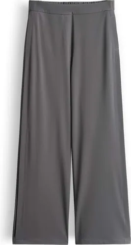 someday Damen Wide Leg Pants Charlie | Komfortbund Coal Dust, Größe 42 - Modische Wide Leg Pants für Damen mit komfortablem Bund. Hergestellt aus hochwertigem Material für ein angenehmes Tragegefühl und vielseitige Kombinationsmöglichkeiten im Alltag.