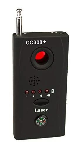 Schnurloser Wanzenfinder KG15 mit Kamera - Überwachungskameras: Hochleistungs-Wanzenfinder mit bis zu 10 m Suchradius, ideal für die Erkennung von versteckten Spionagekameras. Kompakt, akkubetrieben und einfach zu bedienen.