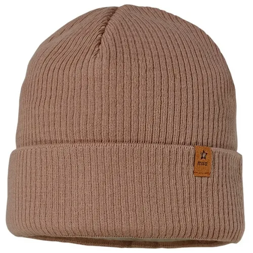 Beanie MAXIMO für Babys, grau (fungi) - Hochwertiger Baby-Beanie von MAXIMO aus weichem Fleece und Baumwolle, wärmend und gefüttert für optimalen Tragekomfort. Ideal für kühle Tage und als stylisches Accessoire.