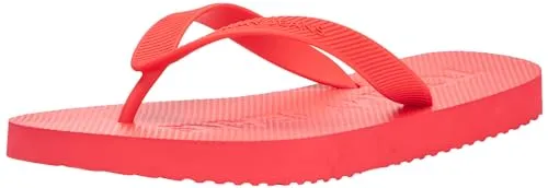 Tommy Jeans Herren Flip Flops Badeschuhe, Rot (Deep Crimson), 41 - Herren-Zehentrenner mit hochwertigem Design und weichem Fußbett, ideal für Strandurlaub und Alltag, kombiniert Sportlichkeit mit Stil.