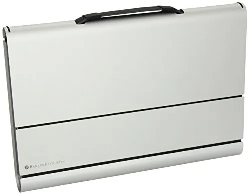 BakkerElkhuizen TabletRiser - mobiler Tablethalter - Tablet-PC-Zubehör für Tablets von 9,7 bis 10,5 Zoll, 360 Grad drehbar und ideal für den sicheren Transport im Case.