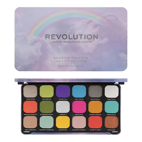 Revolution Rainbow Eye Shadow Palette 18 x 1.1g For Women