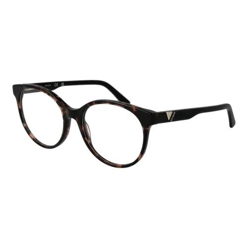 Guess Brillengestell GU2944 55052 braun - Elegantes braunes Brillengestell aus hochwertigem Acetat, rundes Design für einen modischen Look – ideal für jeden Anlass.