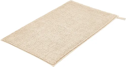 Kleine Wolke Badematte Vita - Rutschhemmende Badematte, 12 mm hoch, ideal für Fußbodenheizungen, aus Baumwolle in zeitloser Uni-Optik für ein modernes Badezimmer.