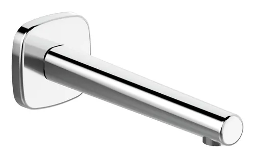 Hansa HANSADESIGNO Style Wanneneinlauf - Badarmaturen mit 19,5 cm Ausladung, elegantes Design in chrom für eine stilvolle Badezimmergestaltung.