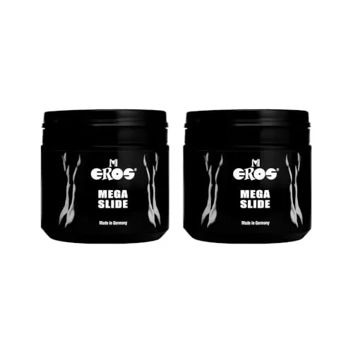Megasol Gleitgel EROS MEGASLIDE 2 x 500 ml - Hochwertige Gleitcreme für ein angenehmes Erlebnis, pflegend und sanft zur Haut, ideal für den täglichen Einsatz.