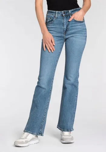 Levi's Damen 726 High Rise Flare Jeans, Blue Wave Mid - Jeans mit Flare Fit, bietet angenehme Flexibilität und perfekten Tragekomfort. Ideal für einen modernen Look und vielseitige Styles.
