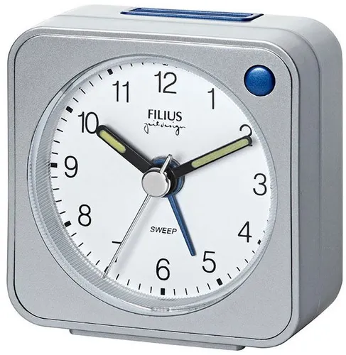 Wecker Silber von FILIUS zeitdesign