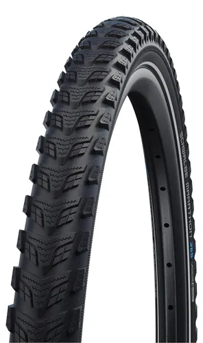 Schwalbe Marathon 365 55-622 GreenGuard Reflex 28x2.15 - Ganzjahres-Reifen mit hervorragendem Grip in allen Wetterlagen. Der integrierte Pannenschutz und die reflektierenden Seitenstreifen sorgen für Sicherheit und Komfort beim Fahren.