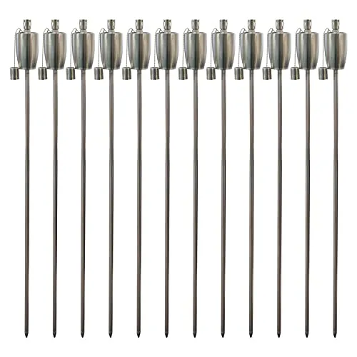 Harbour Housewares Metall-Gartenfackeln von Harbour Housewares