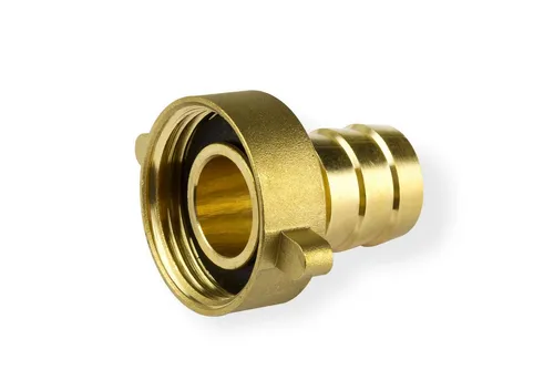 Stabilo Sanitär Schlauchadapter Messing Schlauchverschraubung 3/4 Zoll 26,5x14mm 2-teilig