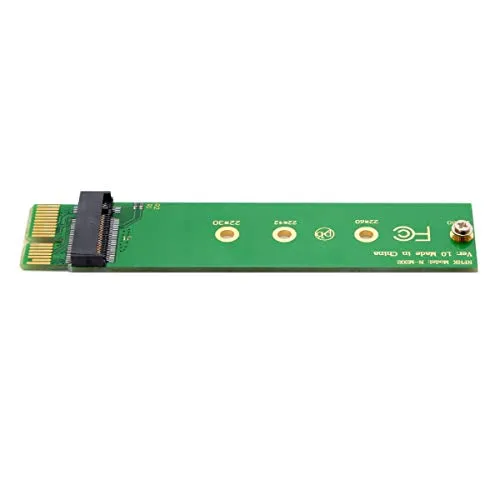 Cablecc NGFF M-Key NVME AHCI SSD auf PCI-E 3.0 1x x1 Vertikaler Adapter für XP941 SM951 PM951 960 EVO SSD