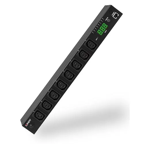 LINDY 32657 IPower Switch Classic 8 - Netzwerk-Switch mit hochwertigem Material, langlebig und robust für flexible Gestaltung