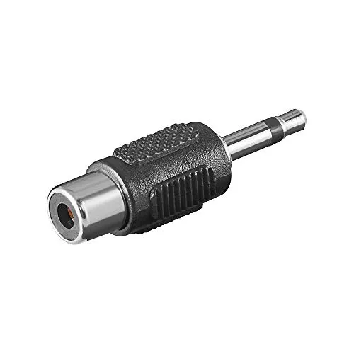Adapter 3.5mm mono Stecker auf Cinch Kupplung