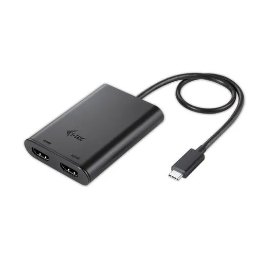I-TEC USB-C Dual 4K HDMI Video Adapter - Adapter für gleichzeitige 4K-Ausgabe auf zwei HDMI-Displays, ideal für Präsentationen und Multitasking.