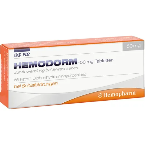 Hemodorm 50 mg Einschlaftabletten