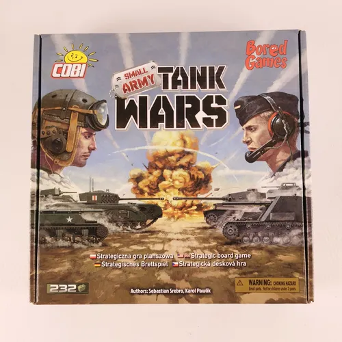 COBI Small Army Tank Wars Brettspiel Bauset Strategisches Spiel 232 Teile Neu OV