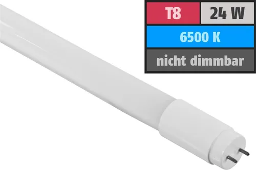 LED TUBE T8 SMD 2835 24W CW premium 28X1500 glass SPECTRUM