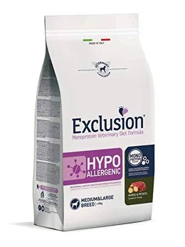 Exclusion Hypoallergenic Medium/Large Breed Pferd & Kartoffel 12 kg