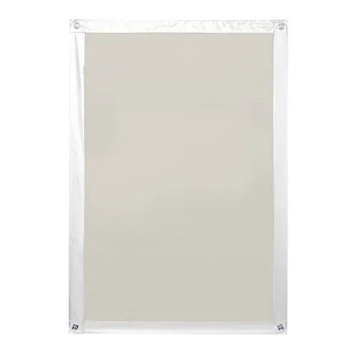 Lichtblick Dachfenster Sonnenschutz Sonnensegel für innen, Haftfix, ohne Bohren, Tageslicht, mit Saugnäpfen, für bewegliche und feststehende Fenster Beige, 59 cm x 113,5 cm (B x L) für M08