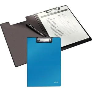 Leitz Klemmbrettmappe 3962-10-30, Solid, A4, Kunststoff, hellblau