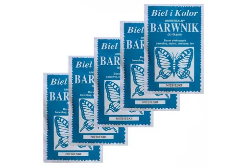 maDDma Kreativset 5 x 10g Batikfarbe Textilfarbe Stofffarbe färben, bitte Farbmix wählen, himmelblau
