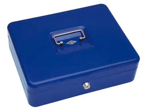 WEDO Geldkassette mit Clip, Größe 4, blau