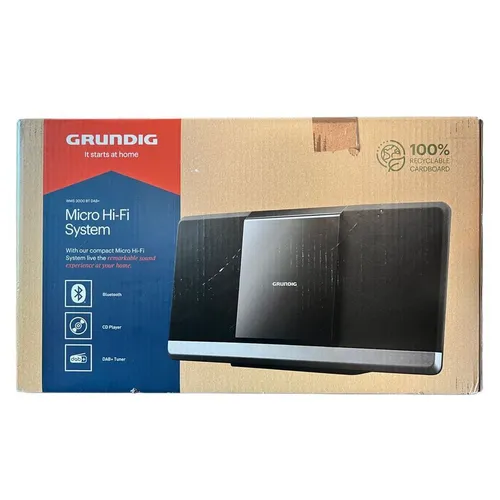 Produktbild Grundig GMH1010 WMS 3000 BT DAB+ Black