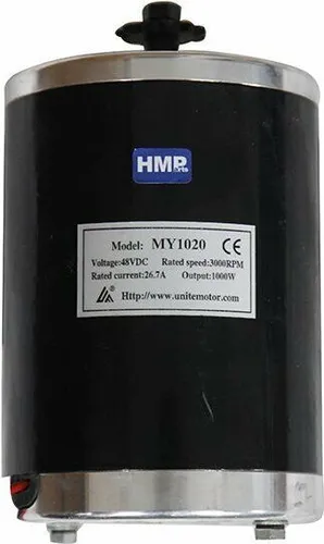 Elektro Motor 48V 1000W 3000 RPM MY1020